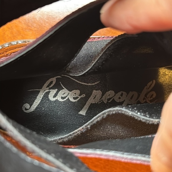 Free People Mandi Boot Sandals Brown Size EU 37 - US 7 NWOT - Picture 14 of 16